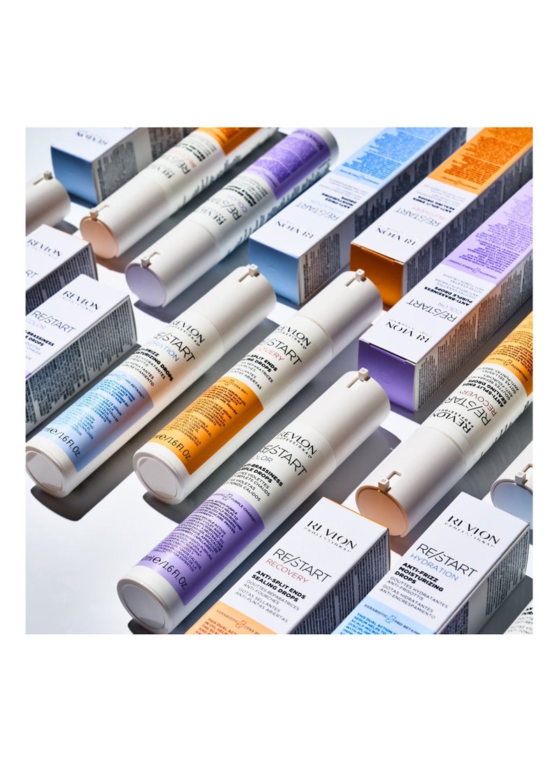 Revlon Professional Restart Hydration Hair Serum Anti-Frizz Moisturizing Drops 50 Ml - Image 5