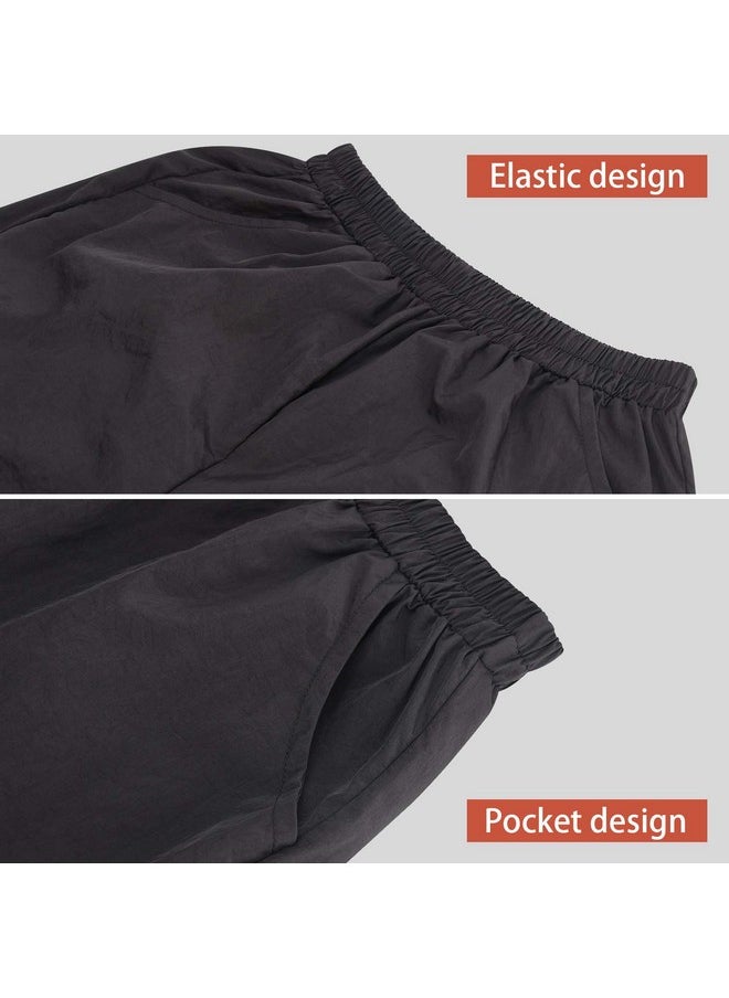 Noverlife Professional Pet Groomer Trousers, Xl Size, Splash Proof AntiStatic Pet Beautician Trousers With 2 Pockets, Lightweight Unisex Grooming Black Pants For Pet Shop, Dog Cat Groomer Work Pants  - Image 4