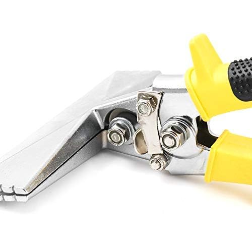 QWORK QWORK Sheet Metal Hand Seamer, 6 Inch Jaw Straight Metal Pipe Bender Manual Metal Bending Pliers Tool with Comfort Grip Handle, for Flattening, Bending, Seaming, Metal Sheet, 1 Pack  - Image 3