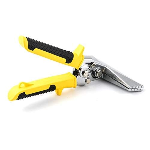 QWORK QWORK Sheet Metal Hand Seamer, 6 Inch Jaw Straight Metal Pipe Bender Manual Metal Bending Pliers Tool with Comfort Grip Handle, for Flattening, Bending, Seaming, Metal Sheet, 1 Pack  - Image 4