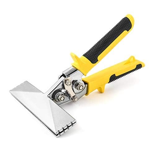 QWORK QWORK Sheet Metal Hand Seamer, 6 Inch Jaw Straight Metal Pipe Bender Manual Metal Bending Pliers Tool with Comfort Grip Handle, for Flattening, Bending, Seaming, Metal Sheet, 1 Pack  - Image 2