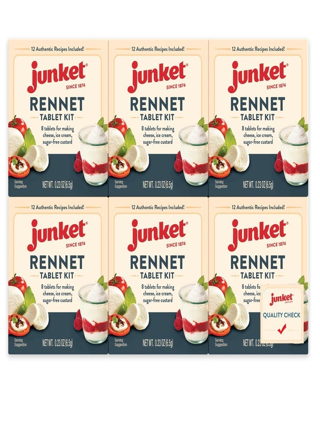 Junket Rennet Tablets, 0.23 Ounce (Pack of 6) - Image 1