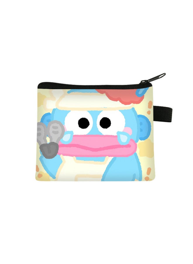New Clownfish Children's Coin Purse, Cute Mini Wallet For Students Cartoon Earphone Storage Bag