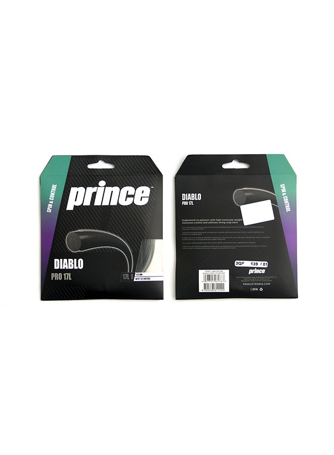 Prince Prince Tennis String DIABLO PRO 17L