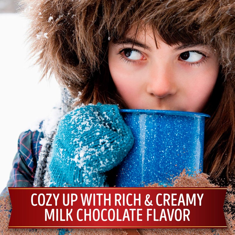 Swiss Miss Milk Chocolate Flavor Hot Cocoa Mix Canister, 45.68 oz. (Pack of 6) - Image 2