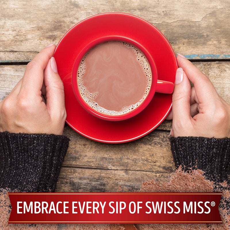 Swiss Miss Milk Chocolate Flavor Hot Cocoa Mix Canister, 45.68 oz. (Pack of 6) - Image 5
