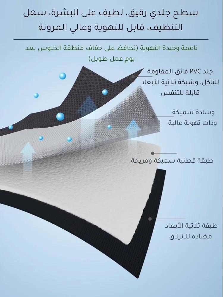 وسادة تبريد مسامية لمقعد السيارة ومسند ظهر الشاحنة - Image 5