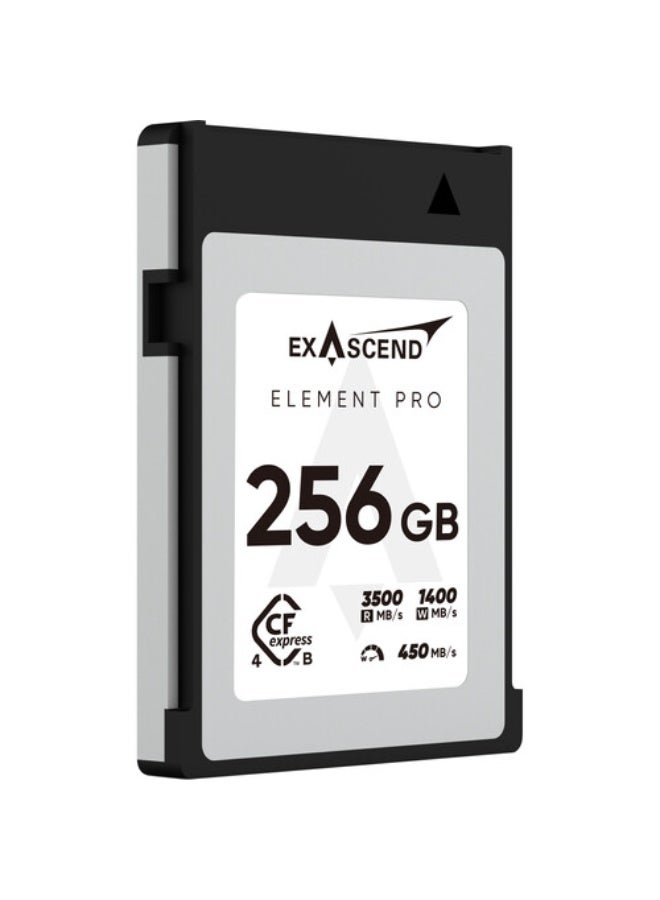 Exascend 256GB Element Pro CFexpress 4.0 Type B Memory Card - Image 1