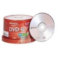 Memorex 05639 4.7 GB DVD-RS (50-CT Spindle) - Image 2
