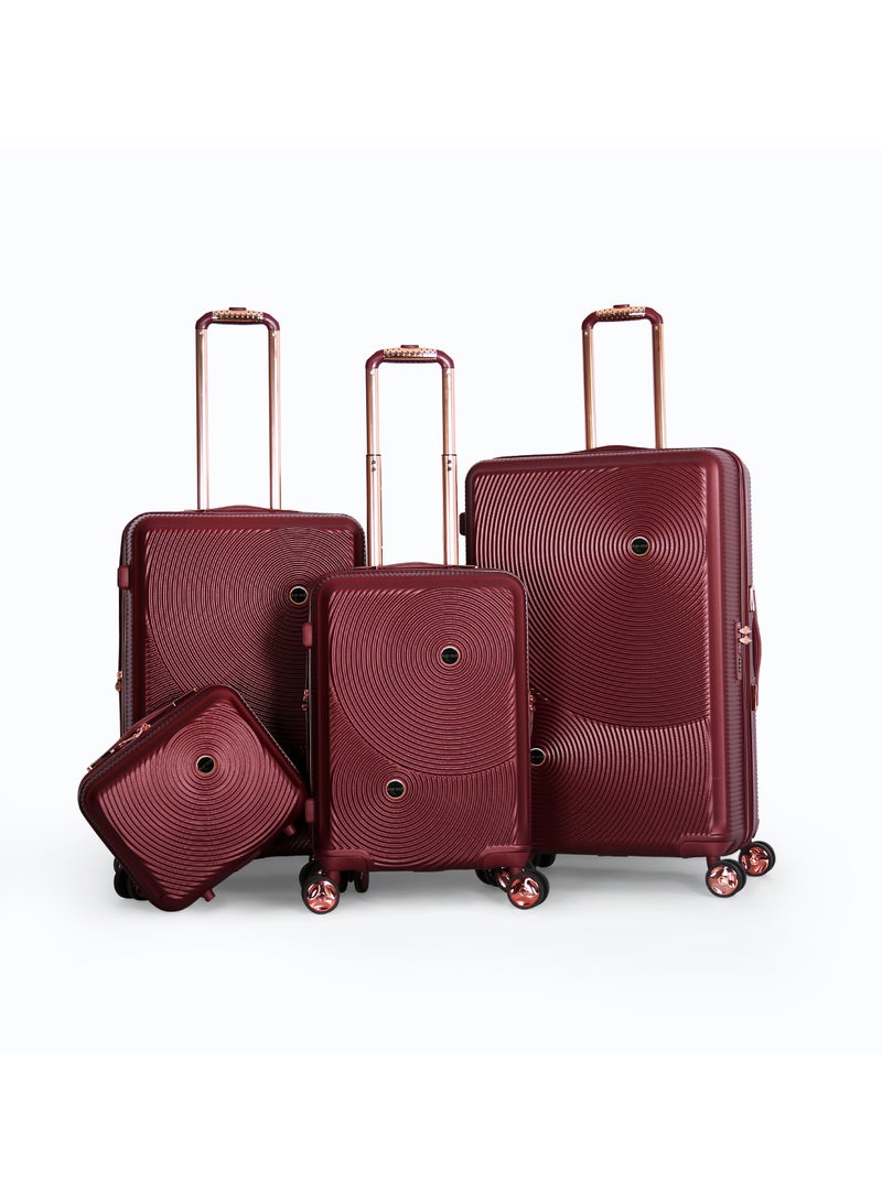 RUBY GOLF Solid Set 3 Pieces+Makeup L 28-M 24-S 20 - Bc 12 Burgundy - Image 1