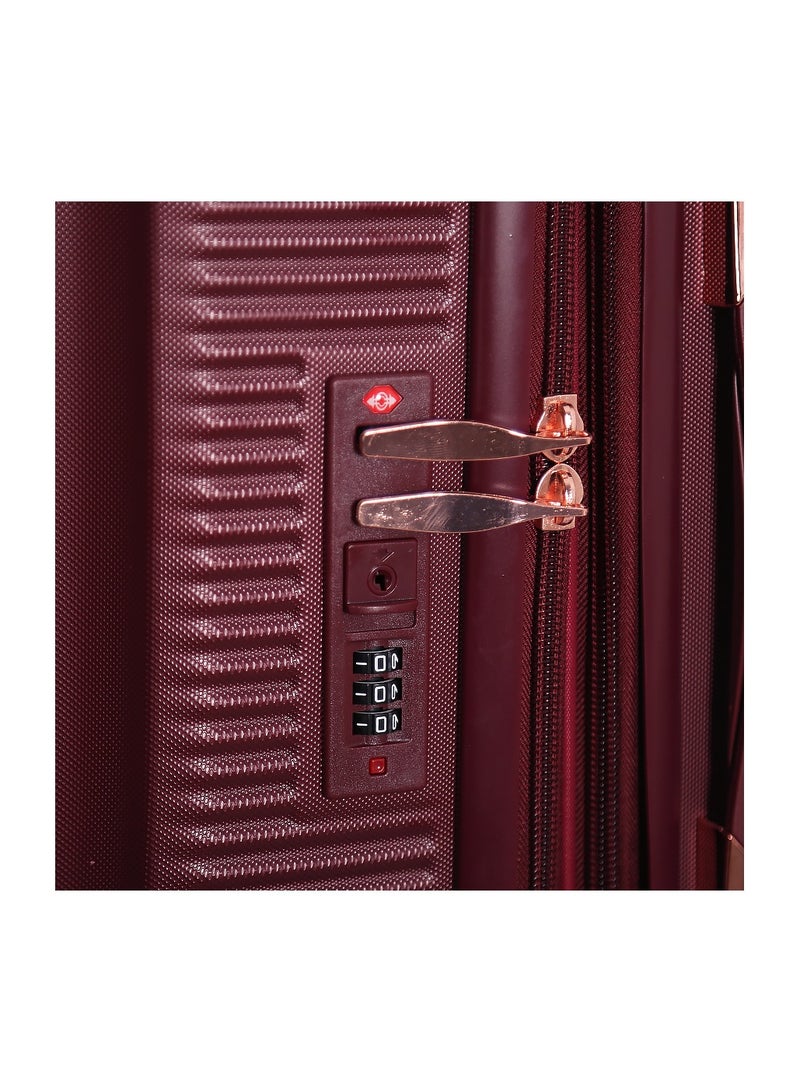 RUBY GOLF Solid Set 3 Pieces+Makeup L 28-M 24-S 20 - Bc 12 Burgundy - Image 5