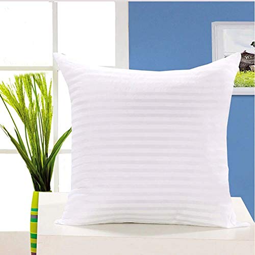 JDX Micro Fibre Silknise Cushion Filler (60X60cms, White) - Set of 1 - Image 4