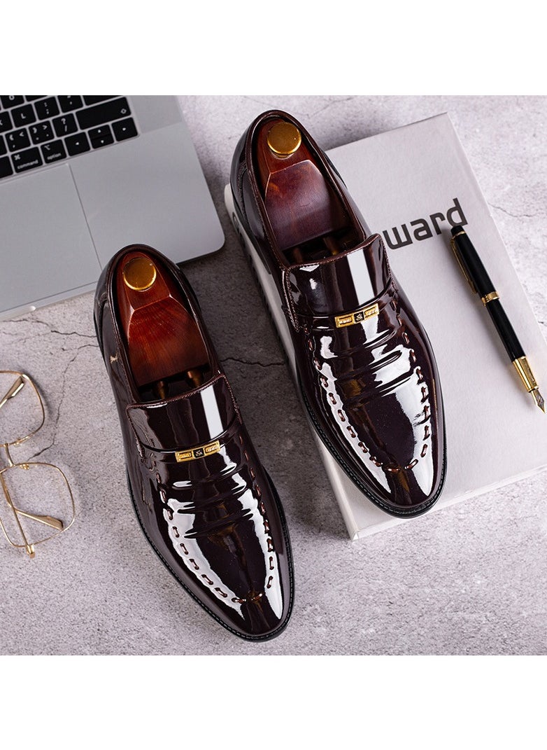 KUYING - New Men's Business Leather Shoes - Image 1