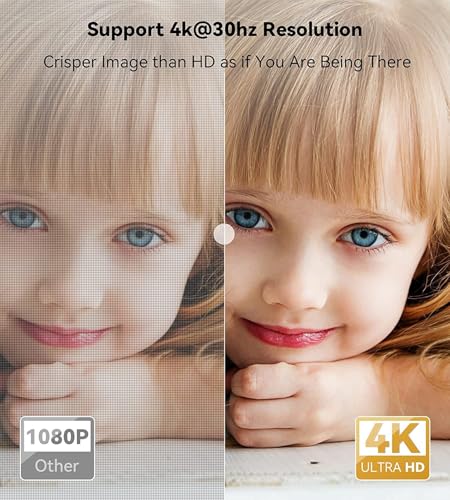 GANA HDMI Switch, GANA 4K HDMI Splitter 3 in 1 Out, 3-Port Switcher Selector with Pigtail HDMI Cable,Supports Full HD 4K 30Hz 1080P 3D Player, Compatible with PS4/3, Xbox, Fire Stick, Roku, PC,TV - Image 5