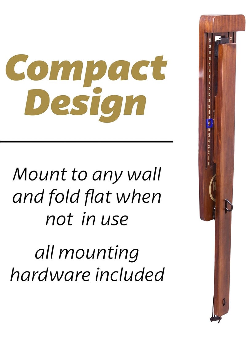 GoSports GoSports Hook 21 Wall Mount Ring Swing Game  Play Indoors or Outdoors with Foldable Arm  - Image 4
