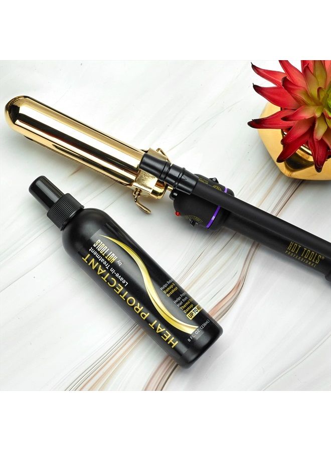 Hot Tools Pro Artist 24K Gold Marcel Iron | Long Lasting Curls, Waves (1-1/4 in) - Image 5