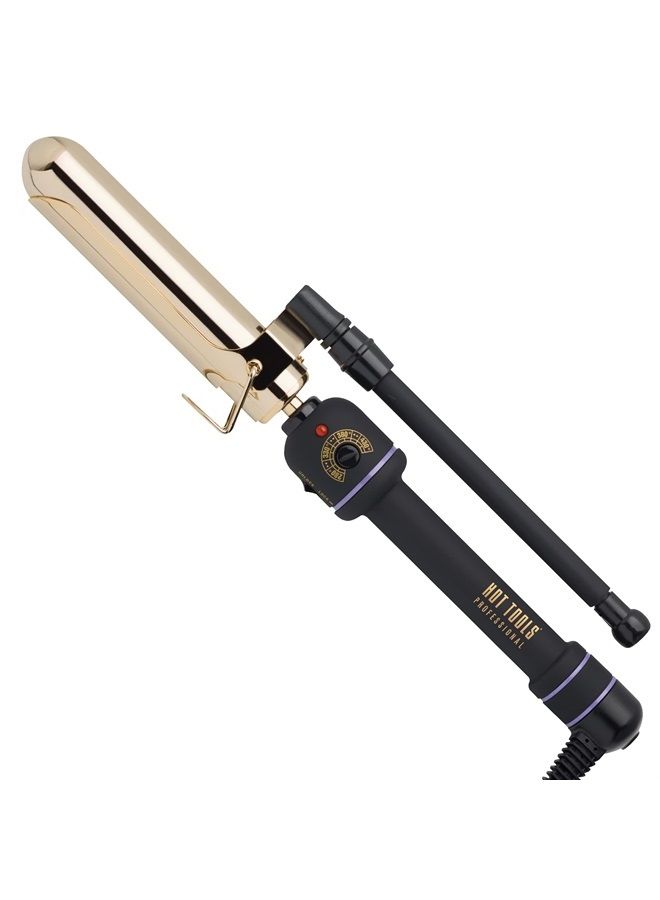 Hot Tools Pro Artist 24K Gold Marcel Iron | Long Lasting Curls, Waves (1-1/4 in) - Image 1
