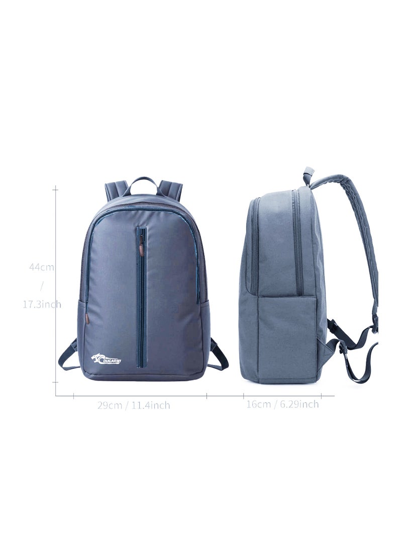 Cougar - COUGAR-EGY Laptop Backpack Slim Laptop Backpack for School and Travel Laptop Backpack, Laptop bag for Business Travel College Women Men Unisex Model: s36 (light grey) - Image 1
