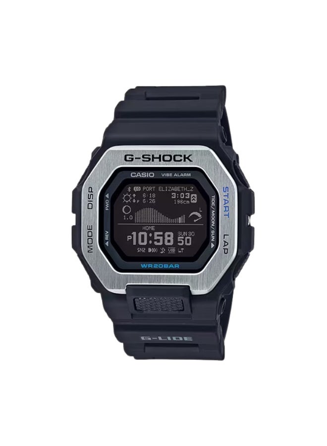 كاسيو ساعة كاسيو جي-شوك GBX-100-1DR بلوتوث رقمية مع رسم بياني للمد والجزر مقاومة للصدمات مقاومة ماء 200 متر - Image 1