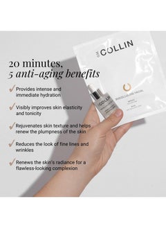 G.M. Collin Biocellulose Facial Mask Hydrating Sheet Mask For Moisturizing And Antiaging Treatments  - Image 4