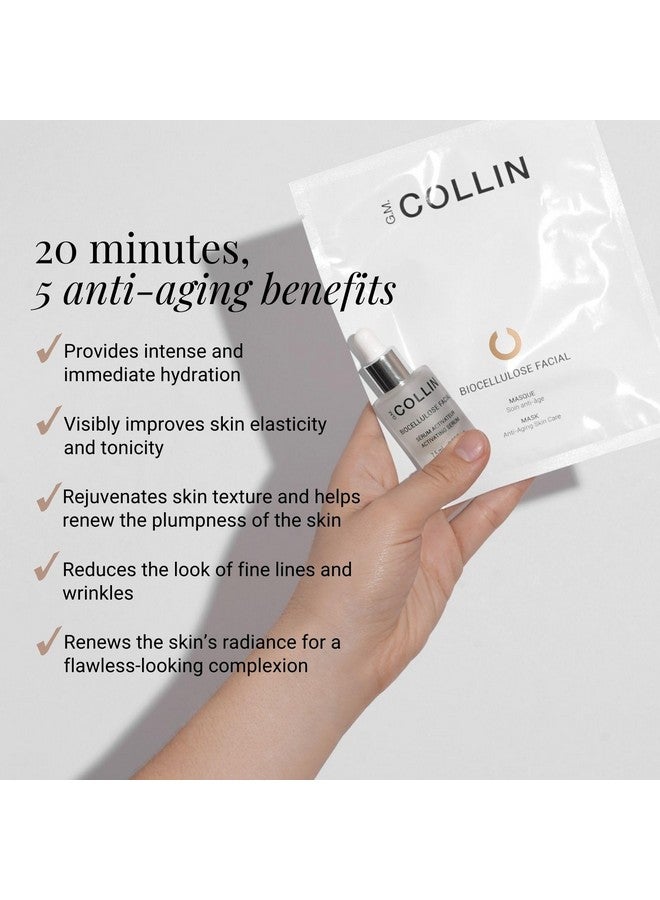 G.M. Collin Biocellulose Facial Mask Hydrating Sheet Mask For Moisturizing And Antiaging Treatments - Image 4