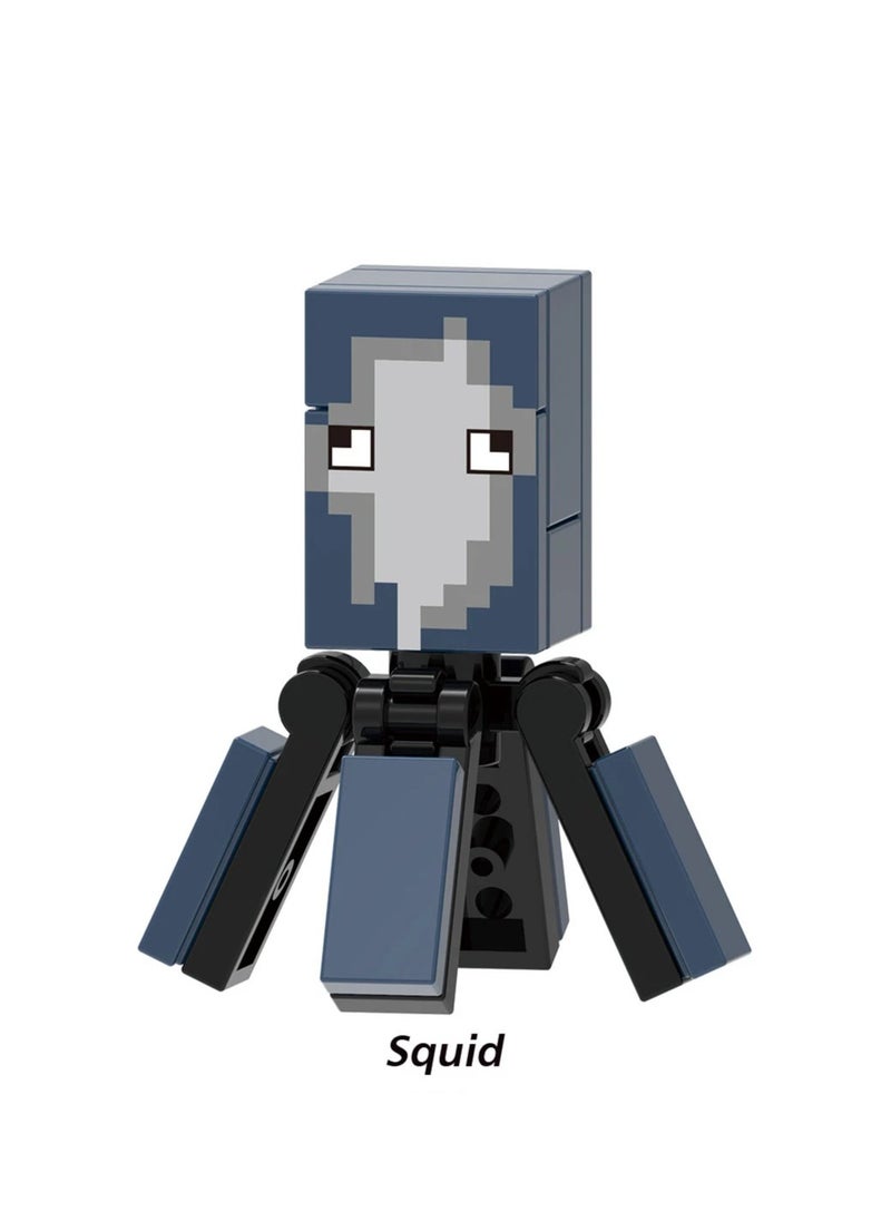 Character Building Blocks Sets Block Play Sets for Kids Character Blocks for Girls Girls Blocks Kids Building Blocks Assembly Toys Boys Toys Girls Block Games Creative Building Toys for Kids Character Play Figures for Block Assemblies Construction Blocks Imaginative Building Toys for Girls Building Toys for Kids and Unique Doll Characters  - Image 4