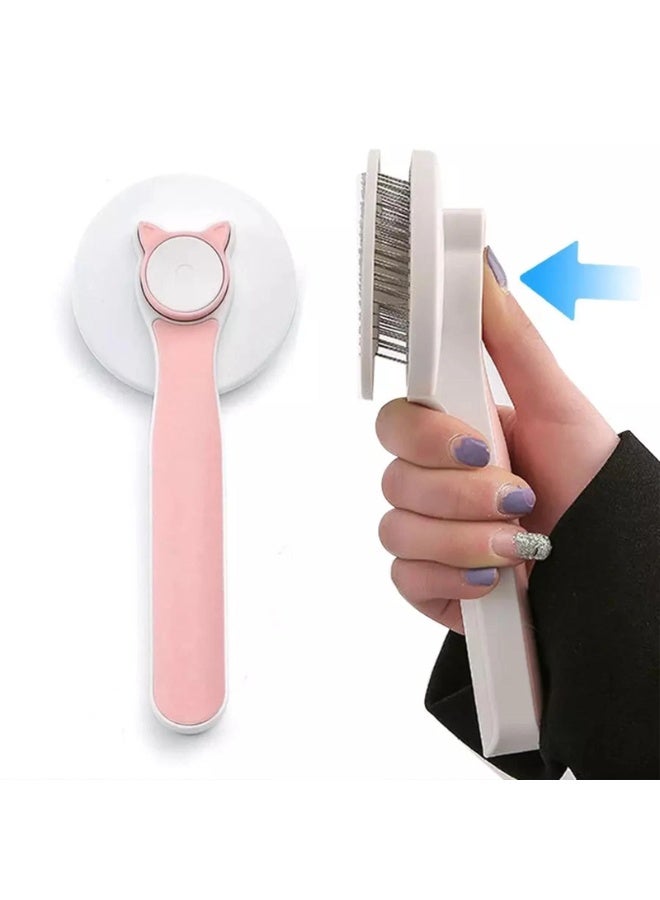 SAAS Pet Self Cleaning Comb 18x10x2.5cm - Image 3