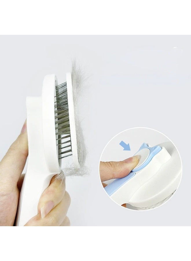 SAAS Pet Self Cleaning Comb 18x10x2.5cm - Image 4
