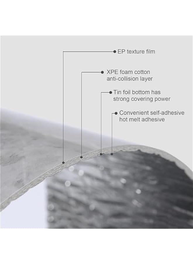FYLX Wood Grain Repair Tape Self Adhesive Marble Repair Patch Removable Self Adhesive Waterproof Floor Widely Used for Renovating Various Furniture in Kitchens Living Rooms and Bathrooms - Image 2