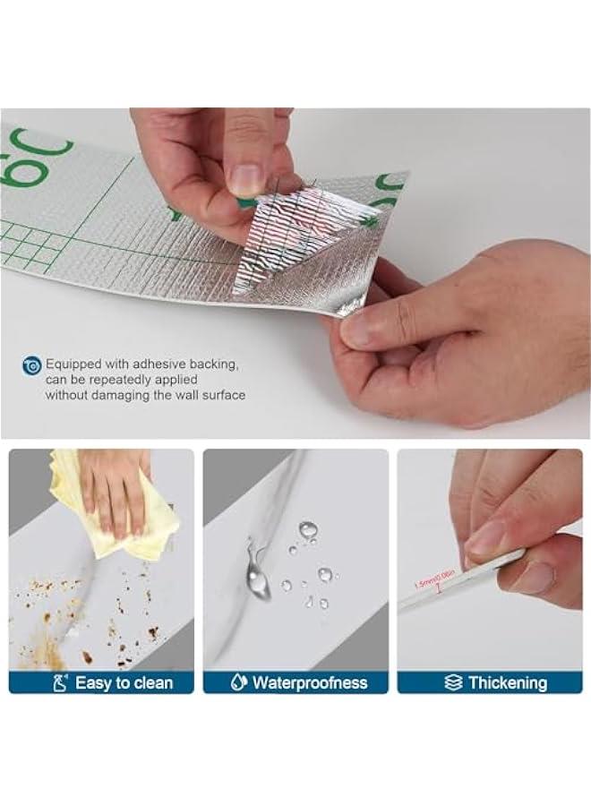 FYLX Wood Grain Repair Tape Self Adhesive Marble Repair Patch Removable Self Adhesive Waterproof Floor Widely Used for Renovating Various Furniture in Kitchens Living Rooms and Bathrooms - Image 3