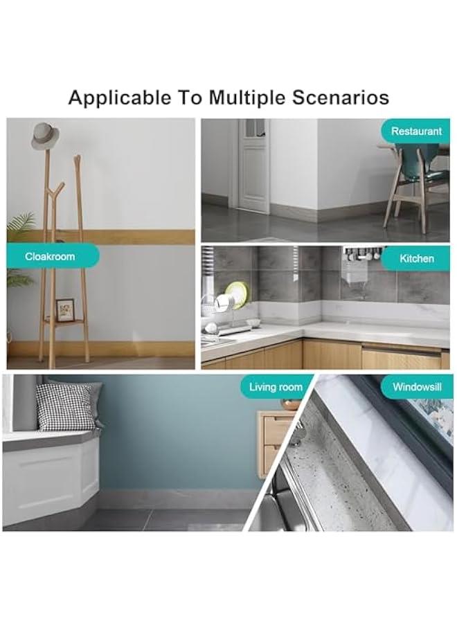 FYLX Wood Grain Repair Tape Self Adhesive Marble Repair Patch Removable Self Adhesive Waterproof Floor Widely Used for Renovating Various Furniture in Kitchens Living Rooms and Bathrooms - Image 4