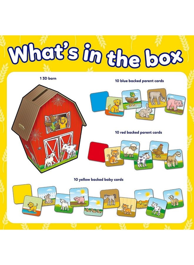 Orchard Toys Farmyard Families Game, Educational Game, Fun Matching and Posting Farm Animal Memory Game, Educational, Perfect for Kids Age 2+ Years - Image 3