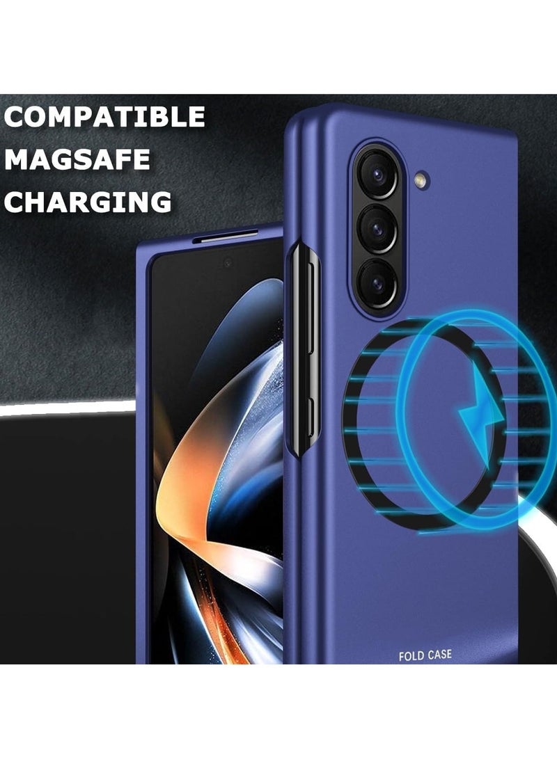 general Magnetic Case Compatible with New Samsung Galaxy Z Fold 6 Case,Shockproof Protective Ultra-Thin Phone Case for Galaxy Z Fold 6 Phone Case - Image 2