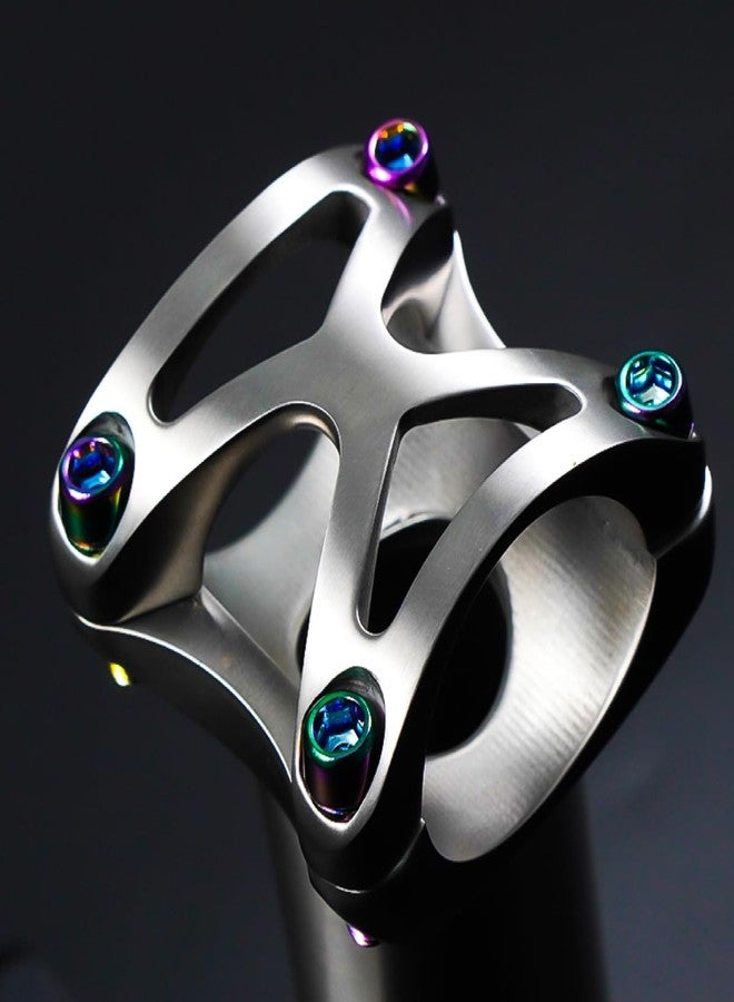 CNC Bike Stem Bolts，Stem Bolts for BMX/MTB/Road Bike with Washers,Rainbow - Image 5