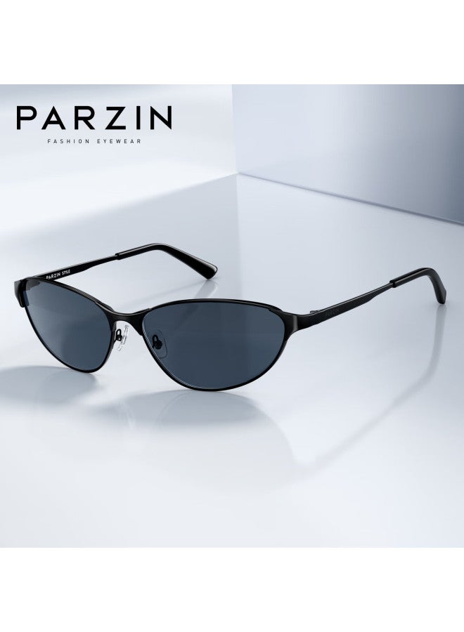 Parzin Sungl For Women, Cyber Futuristic Y2k Fashion Retro Cat-eye Gl, Uv Protection Driving Trendy Sungl For Men Pz8397 - Image 1