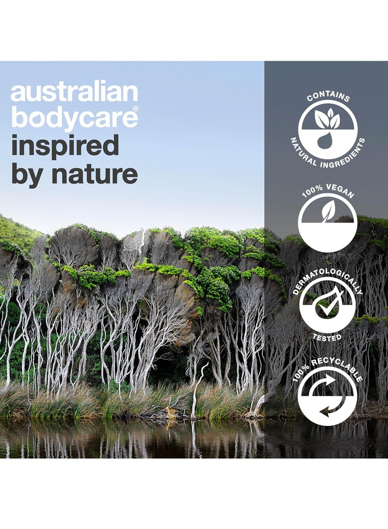 أستراليان بودي كير جل الاستحمام بالليمون مع 4 تيربينول معروف من زيت شجرة الشاي يساعد غسول الجسم على التخلص من البثور والقدم الرياضي والسعفة وحب الشباب ورائحة الجسم والقدمين الكريهة - Image 5