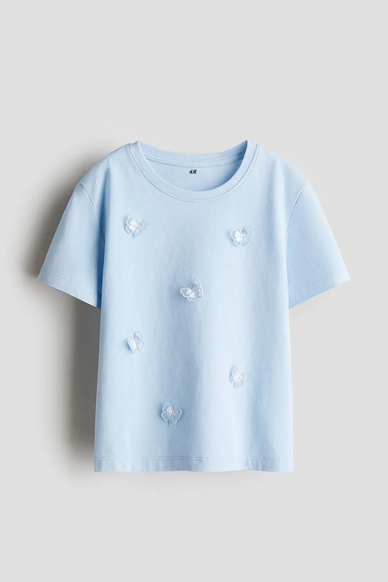 H&M Motif-detail t-shirt