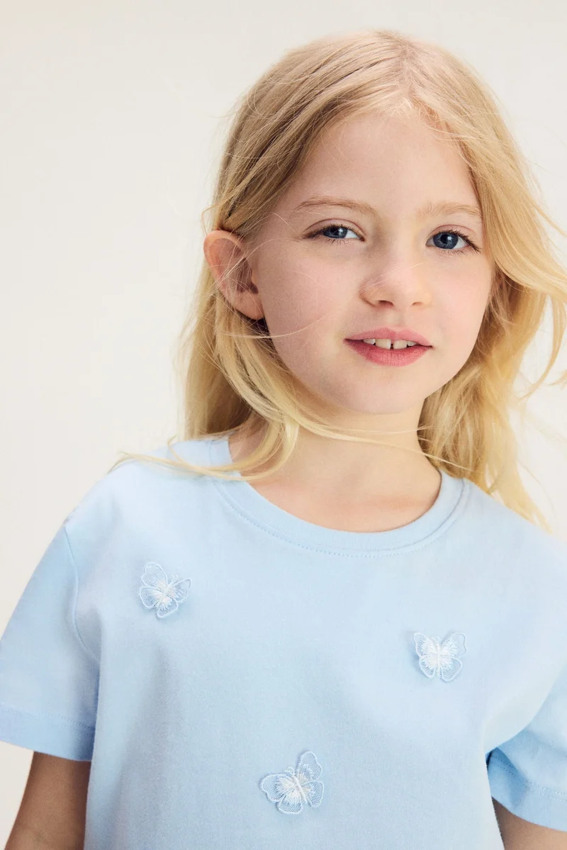 H&M Motif-detail t-shirt