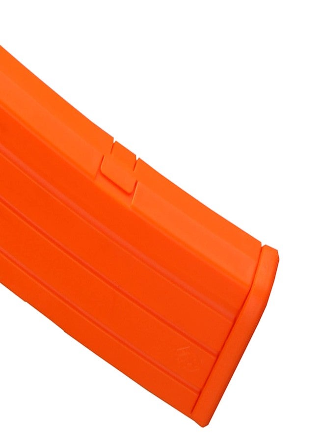WORKER مشبك مخزن رصاص بديل من نوع الموزة من WORKER، يتسع لـ 22 سهمًا، مناسب للعبة Nerf N-Strike Elite (برتقالي) - Image 5