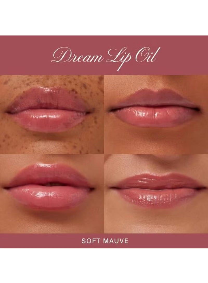 سامر فرايدايز زيت الشفاه الحلم - زيت الشفاه الملون مع تغطية مرطبة، عالية اللمع والترطيب العميق - صيغة غير لاصقة للناعمة الطويلة الأمد - ناعم ماوف (0.15 أوقية) - Image 4