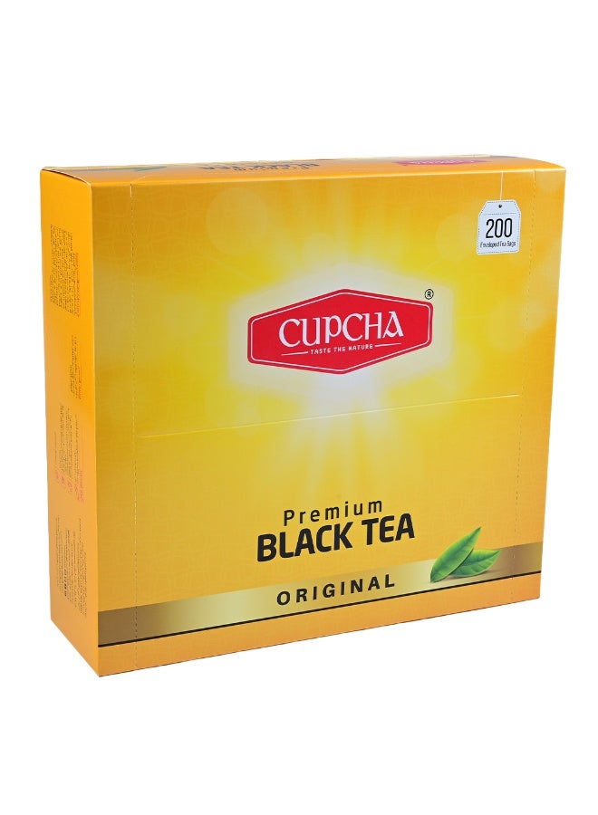 شاي كابشا الأسود الفاخر 200 كيس شاي