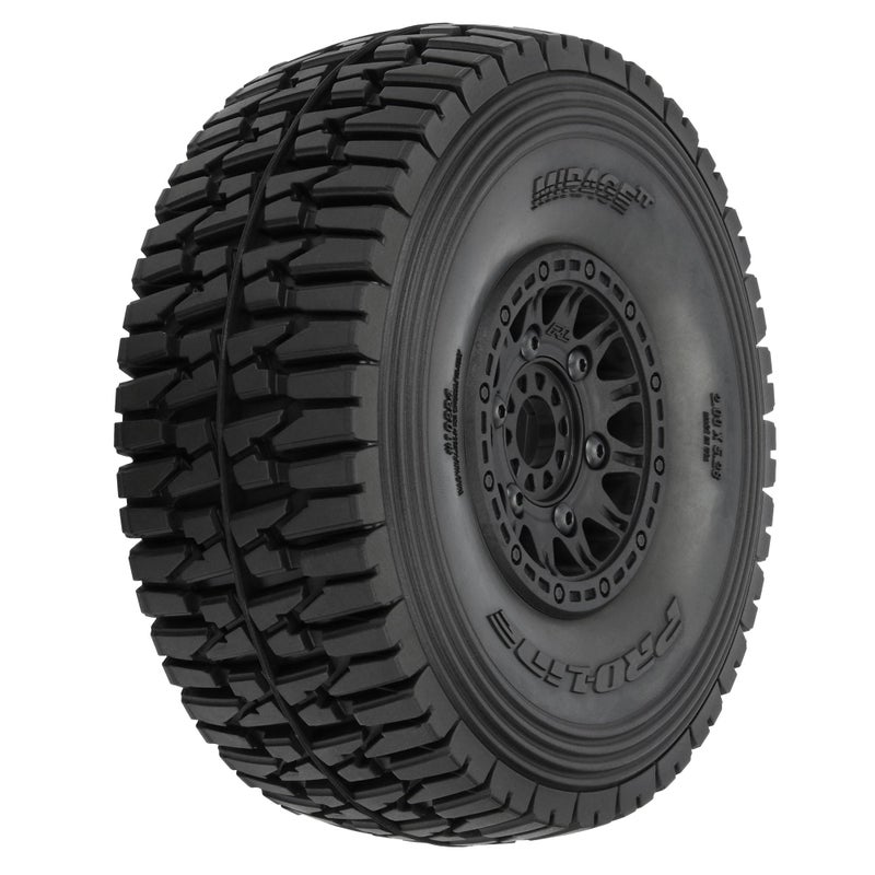 Pro-Line ProLine Racing 17 Mirage TT FrRr MT Tires Mtd 17mm Blk Raid 2 PRO1022410 RC Tire - Image 3