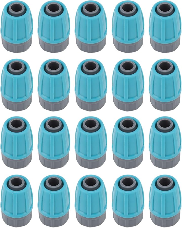 موصلات أنابيب البولي إيثيلين 16 مم 15 قطعة صواميل قفل أنابيب الري مقاومة للشيخوخة مقاومة للأحماض مقاومة لأشعة الشمس - Image 1