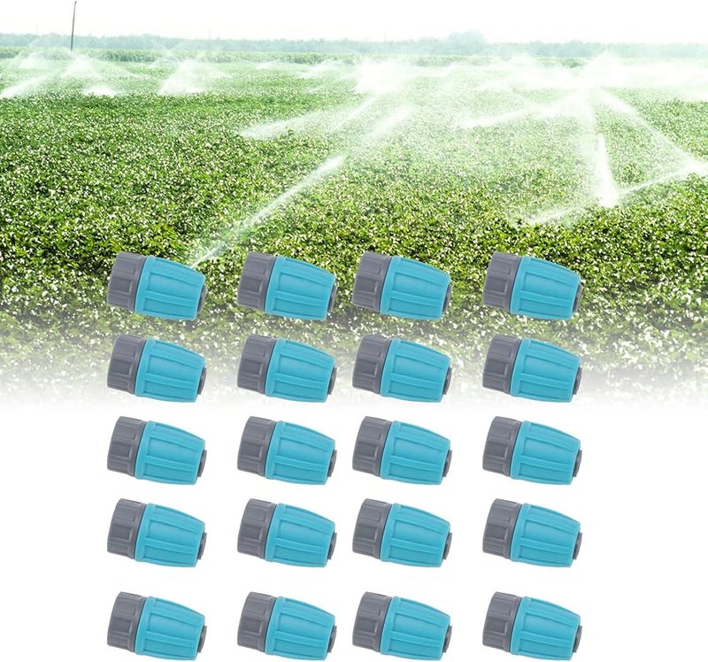 موصلات أنابيب البولي إيثيلين 16 مم 15 قطعة صواميل قفل أنابيب الري مقاومة للشيخوخة مقاومة للأحماض مقاومة لأشعة الشمس - Image 4