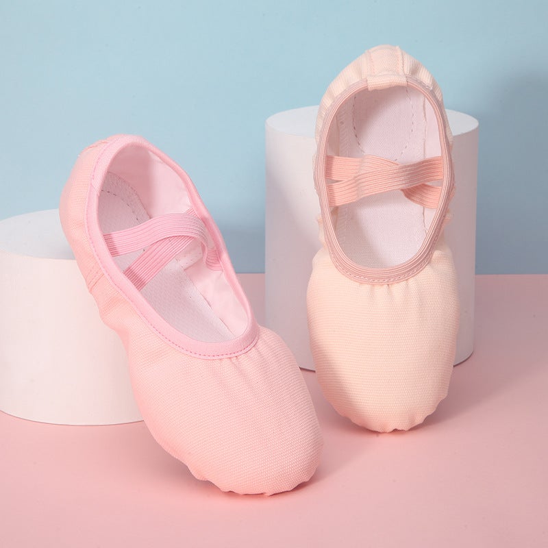 Lace-up-free children''s dance shoes indoor ballet shoes with soft soles for adults dancing shoes yoga cat claw shoes for women - Image 3