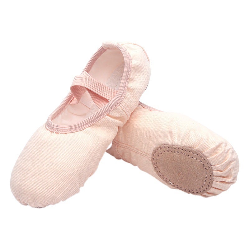 Lace-up-free children''s dance shoes indoor ballet shoes with soft soles for adults dancing shoes yoga cat claw shoes for women - Image 1