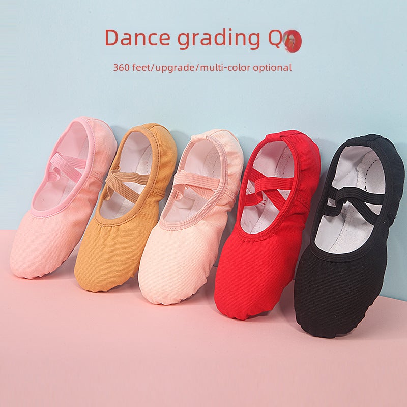 Lace-up-free children''s dance shoes indoor ballet shoes with soft soles for adults dancing shoes yoga cat claw shoes for women - Image 4