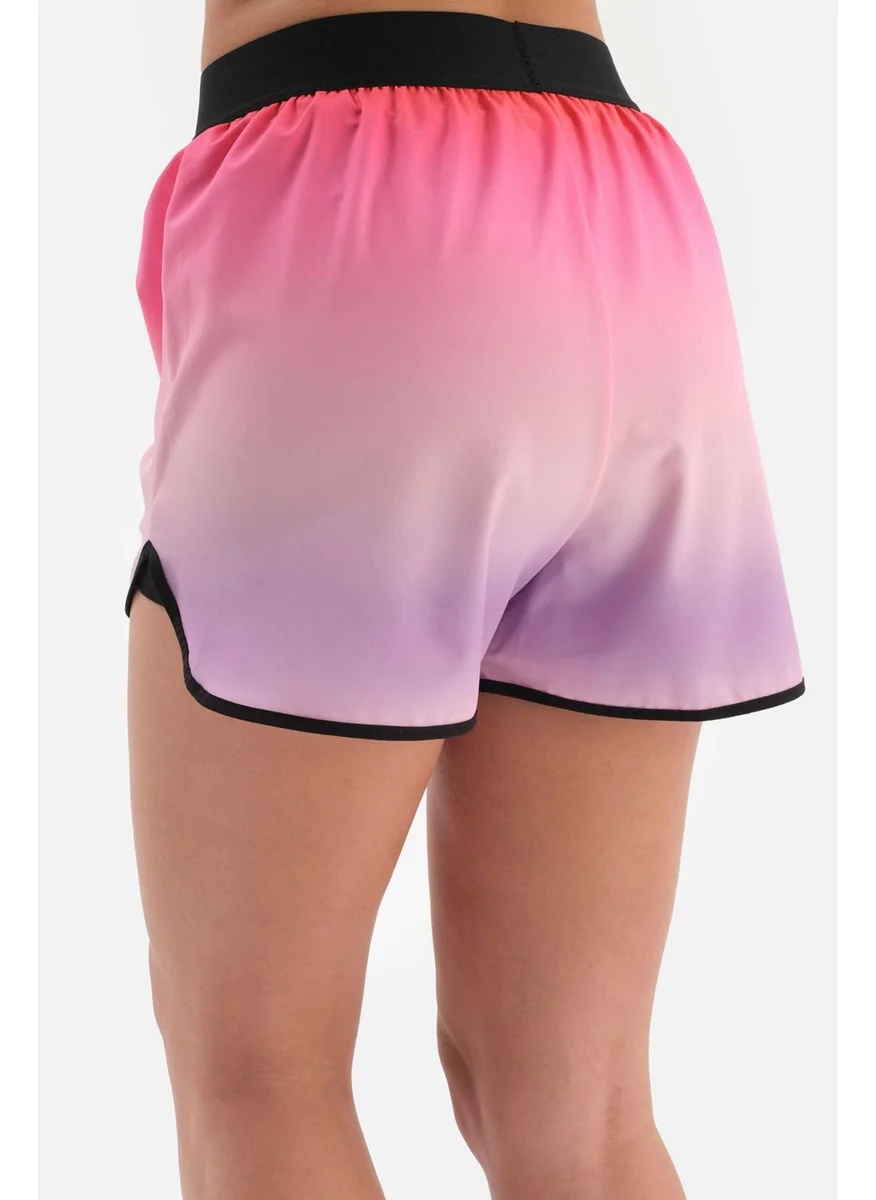 داجي Pink Women's Shorts Tights Gradient