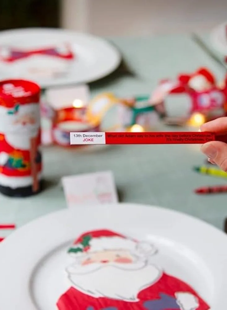 Talking Tables Craft With Santa Advent Dipstick