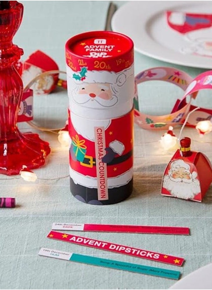 Talking Tables Craft With Santa Advent Dipstick - Image 5